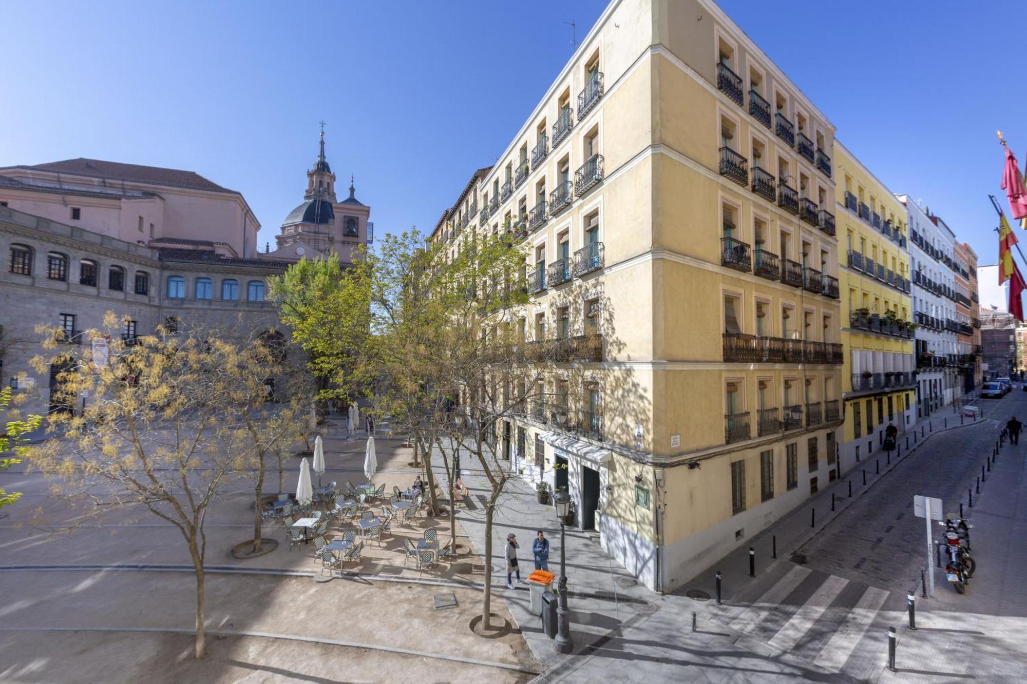 מדריד Precioso Apt En La Plaza De La Paja Latina מראה חיצוני תמונה