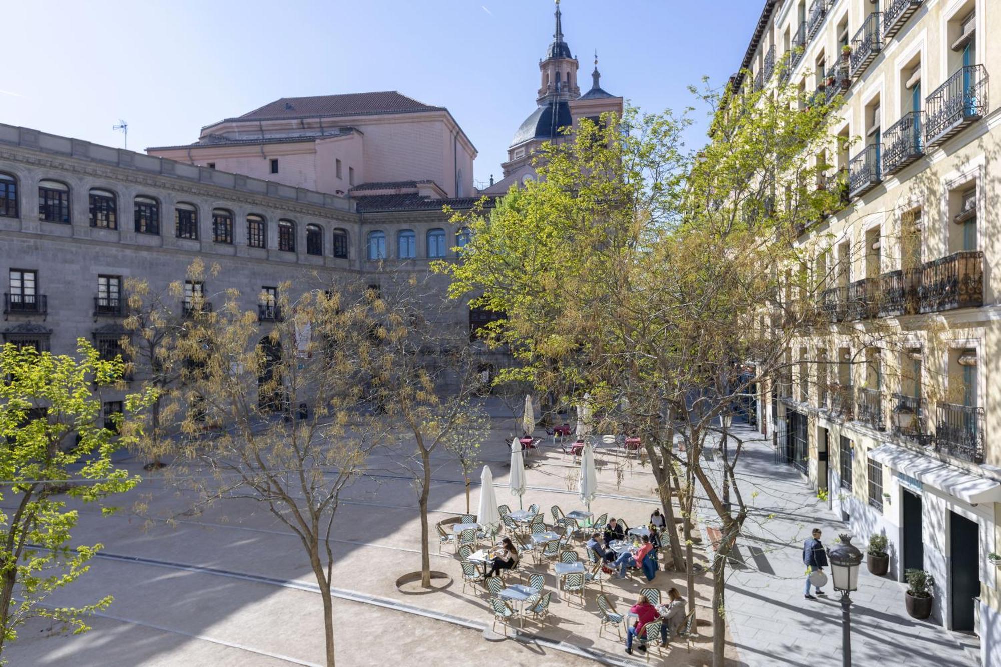 מדריד Precioso Apt En La Plaza De La Paja Latina מראה חיצוני תמונה
